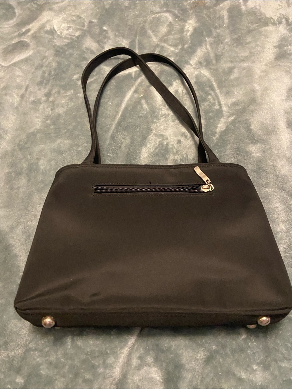kate spade Black Nylon Shoulder Tote with Gold Feet - Picture 3 of 5